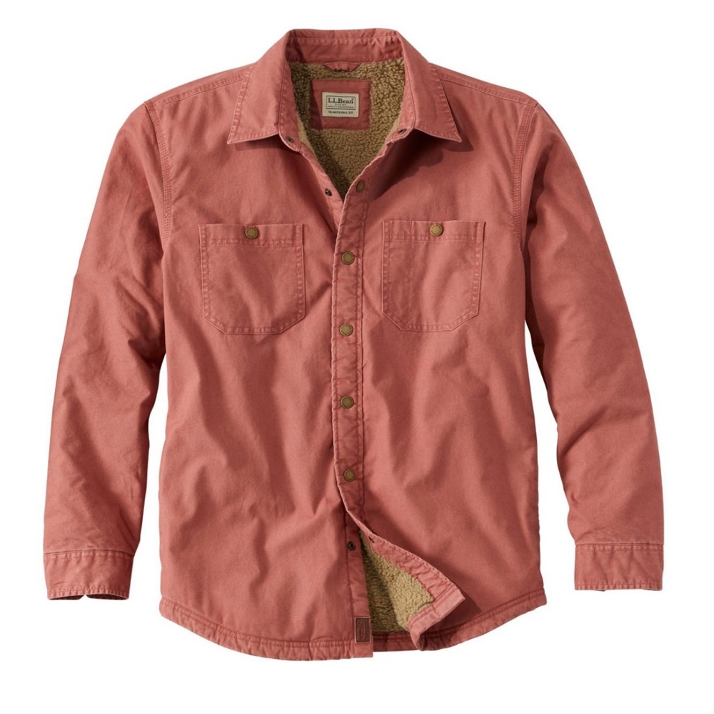 Men’s 1912 heritage lined shirt jacket, canvas